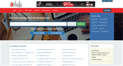 Desktop Screenshot of ambalajobs.com